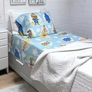 Vintage 1978 “Ronald McDonald & Friends” Twin Flat Sheet & Pillow Case Set